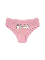 Kız Çocuk Külot Likralı Kedi Serisi Kiz Külot ÖTS 8260 - 6 ADET Pembe farklı açı