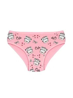 Öts İç Giyim Kız Çocuk Külot Likralı Renkli Desenli ÖTS 8223 - 6 ADET