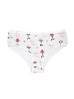 Kız Çocuk Külot Likralı Renkli Desenli ÖTS 8223 - 6 ADET farklı açı