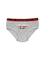 Kız Çocuk Külot Likralı Sport Be Cool Baskılı ÖTS 8288 - 6 ADET Gri detay görünüm