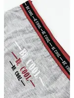 Kız Çocuk Külot Likralı Sport Be Cool Baskılı ÖTS 8288 - 6 ADET Gri görsel 4