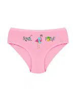 Kız Çocuk Külot Likralı Summer ÖTS 8206 - 6 ADET Pembe detay görünüm