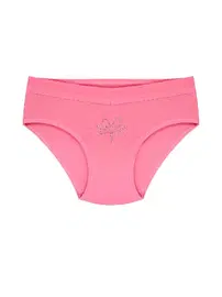 Öts İç Giyim Kız Çocuk Külot Likralı Taş Baskılı Renkli ÖTS 8226 - 6 ADET