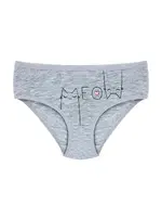 Kiz Çocuk Külot Likralı Yaş Seçenekleri ÖTS 8278 - 6 ADET Gri farklı açı