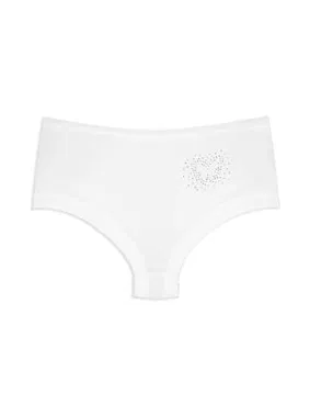 Öts İç Giyim Kız Çocuk Külot Likralı Yüksek Bel Taş Baskılı ÖTS 8238 - 6 ADET - Alternatif Görünüm