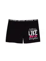 Kız Çocuk Likralı Boxer ÖTS 8700 - 6 ADET Siyah farklı açı