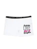 Kız Çocuk Likralı Boxer ÖTS 8700 - 6 ADET Beyaz görsel 4