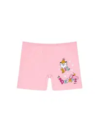 Öts İç Giyim Kız Çocuk Renkli Boxer Likralı Dream Serisi ÖTS 8233 - 6 ADET