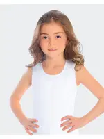 Kız Çocuk Ribana 6lı Atlet %100 Pamuk ÖTS 8036 - 6 ADET Beyaz detay görünüm