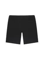 Kız Çocuk Tayt Diz Üstü Likralı ÖTS 8254 - 6 ADET Siyah farklı açı