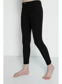 Arma Yıldız Kız Çocuk Termal Tayt Siyah İçi Şardonlu Sıcak Tutan Alt İçlik Arma Yıldız 5508