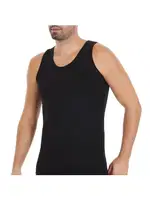 Klasik Siyah 3'lü Paket Modal Erkek Atlet Yıldız 73 Siyah