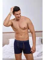 Kot Lastiği Desenli Lacivert Erkek Boxer Darkzone DZN2904 farklı açı