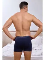 Kot Lastiği Desenli Lacivert Erkek Boxer Darkzone DZN2904 görsel 5