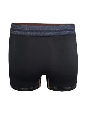 Darkzone Kot Lastiği Desenli Siyah Erkek Boxer Darkzone DZN2901 - Alternatif Görünüm