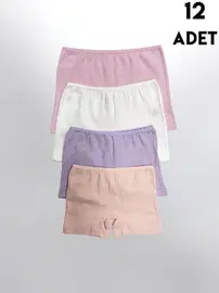 Kota Kız Çocuk Raporlu Ribana Boxer 12Li Kota 3418