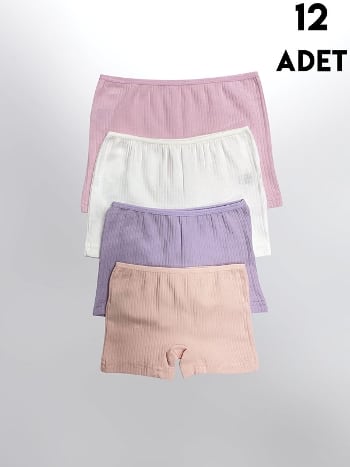 Kız Çocuk Raporlu Ribana Boxer 12Li Kota 3418