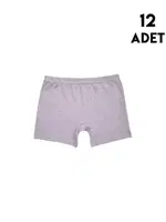 12'li Transferli Ribana Kız Çocuk Boxer Kota 3425 Asorti görsel 4