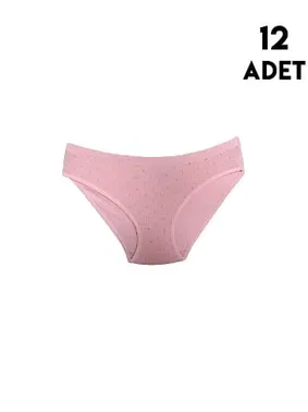 Kota Ribana Transferli Kız Çocuk Külot 12'li Kota 3426