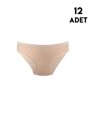 Kota Ribana Transferli Kız Çocuk Külot 12'li Kota 3426 - Alternatif Görünüm