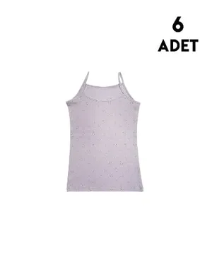 Kota İp Askılı Kız Çocuk Transferli Ribana Atlet 6'lı Kota 3427