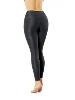 Dalgıç Kumaş Uzun Kadın Siyah Tayt Kota 4118 Siyah