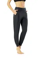 Cepli Dalgıç Kadın Tayt Kota 4121 Siyah