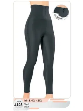 Kota Gizli Fermuarlı Yüksek Bel Dalgıç Tayt Kota 4128 - Alternatif Görünüm