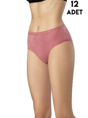 Kota Raporlu Ribana Kadın Bato Külot 12'li Kota 5020 - Alternatif Görünüm