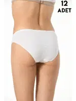 12li Raporlu Ribana Kadın Bikini Külot Kota 5026-1 Asorti görsel 4