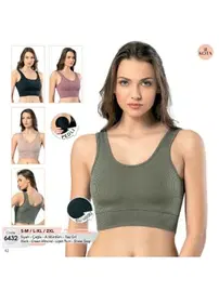 Kota Kalın Askılı Fitilli Dalgıç Bayan Büstiyer Kota 6432