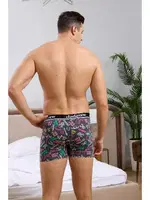 Kovboy Desenli Siyah Erkek Boxer Darkzone DZN2694 görsel 4