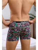 Kovboy Desenli Siyah Erkek Boxer Darkzone DZN2694 görsel 9
