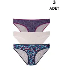 Koza Biat Koza Biat 3 Adet Bayan Külot KZ35000-621