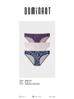 Koza Biat 3 Adet Bayan Külot KZ35000-621 Asorti detay görünüm