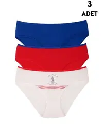 Koza Biat Yüksek Bel Bato Külot 3 lü Koza Biat 55000-637