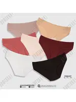 Renkli Büyük Beden Pamuklu 7 Adet Bato Külot Koza Biat KZ57000-527 Asorti detay görünüm