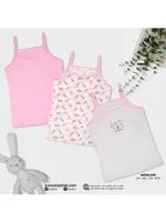 Kız Çocuk Atlet 3'lü Paket Koza Biat KZ68500-280 Asorti detay görünüm