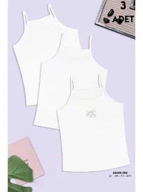 Koza Biat Kız Çocuk Atlet 3lü Askılı Koza Biat 68500-282