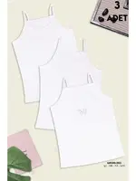 Koza Biat Kız Çocuk Atlet 3 lü 68500-283 Asorti