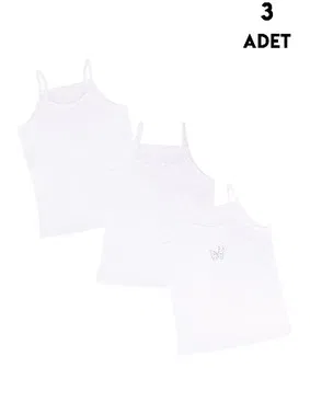 Koza Biat Koza Biat Kız Çocuk Atlet 3 lü 68500-283 - Alternatif Görünüm