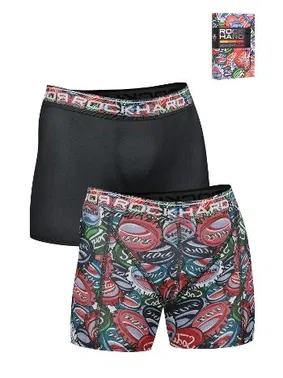 Koza Biat RockHard Erkek Baskılı Kutulu Boxer 2'li Paket Koza Biat KZ7050-0675
