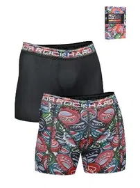 Koza Biat RockHard Erkek Baskılı Kutulu Boxer 2'li Paket Koza Biat KZ7050-0675