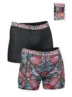 RockHard Erkek Baskılı Kutulu Boxer 2'li Paket Koza Biat KZ7050-0675