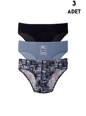 Koza Biat Erkek Çocuk Külot 3'lü Koza Biat KZ72000-141