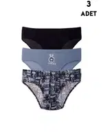 Erkek Çocuk Külot 3'lü Koza Biat KZ72000-141 Asorti