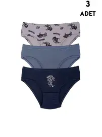 Koza Biat Erkek Çocuk Külot 3Adet Koza Biat KZ72000-145