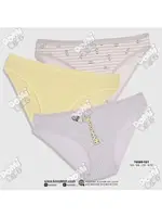 Koza Biat 3 Adet Kız Çocuk Külot KZ76500-121 Asorti detay görünüm