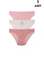 Kız Çocuk Külot 3'lü KZ76500-267 Asorti