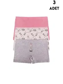 Koza Biat Kız Çocuk Boxer 3'lü Koza Biat KZ77500-280